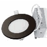 2ND6-S3-12W-5CCT-B Ledsion LED Slim Recessed Panel Downlight 12W 2700/3000/3500/4000/5000K 120V