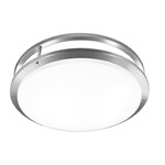 CL-20W-120V-XXK Ledsion LED Double Ring Ceiling Flush Mount 20W 3500/4000/5000K 120V