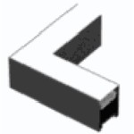 L-Shape Linear Ledsion Architectural Linear L-Shape Connector
