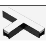 T-Shape Linear Ledsion Architectural Linear T-Shape Connector