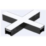 X-Shape Linear Ledsion Architectural Linear X-Shape Connector