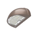 WP-80/64/48W-XXK-P Ledsion LED Half Moon Wall Pack 48/64/80W 3000/4000/5000K 120-347V